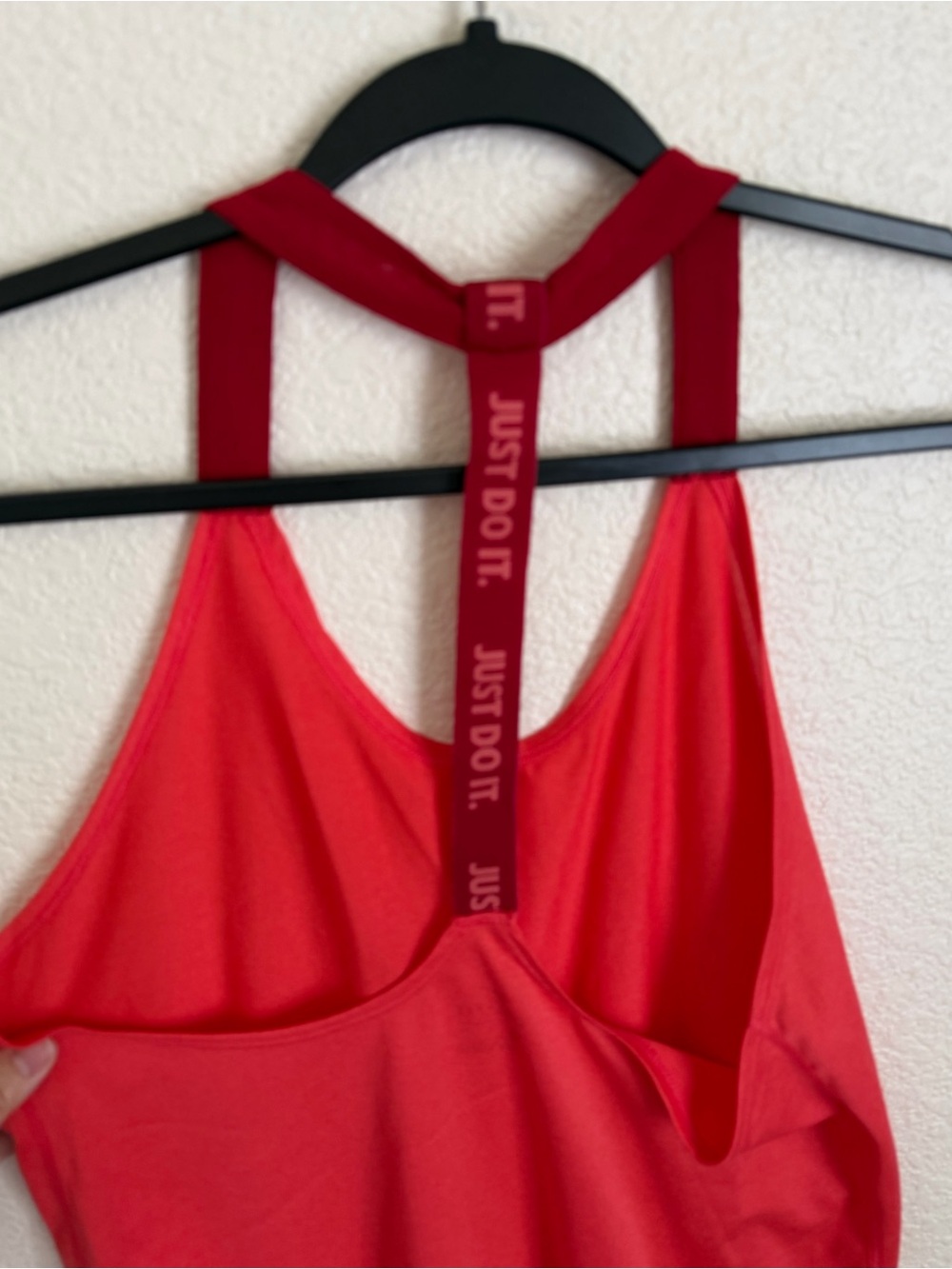 Nike Women's Elastika Dri-Fit Racerback Activewear Tank Top S Red - Picture 4 of 9